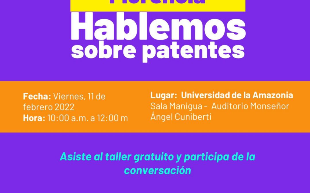 Florencia «Hablemos sobre patentes»