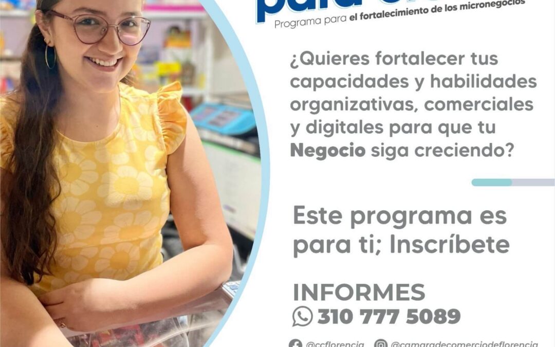 Alístate «Programa de Alistamiento Financiero» Transforma-t Para Crecer «Programa para el Fortalecimiento de los Microempresarios»
